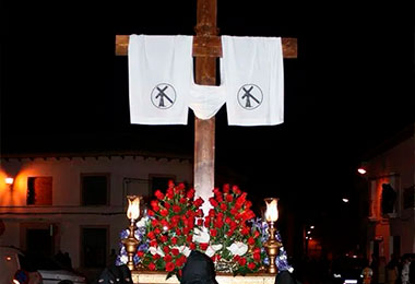 Jueves Santo de 1568, procesión de la Santa Vera Cruz en Mota del Cuervo